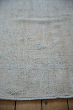 5x8.5 Vintage Distressed Oushak Carpet