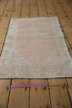 2x3.5 Vintage Distressed Oushak Rug