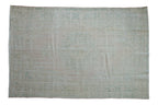 6x9.5 Vintage Distressed Oushak Carpet