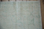 6x9.5 Vintage Distressed Oushak Carpet