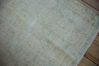6x9.5 Vintage Distressed Oushak Carpet