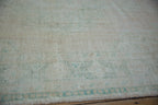 6x9.5 Vintage Distressed Oushak Carpet