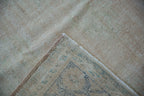 6x9.5 Vintage Distressed Oushak Carpet