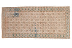 5x10.5 Vintage Distressed Oushak Rug Runner