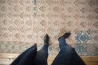 5x10.5 Vintage Distressed Oushak Rug Runner