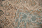 5x10.5 Vintage Distressed Oushak Rug Runner