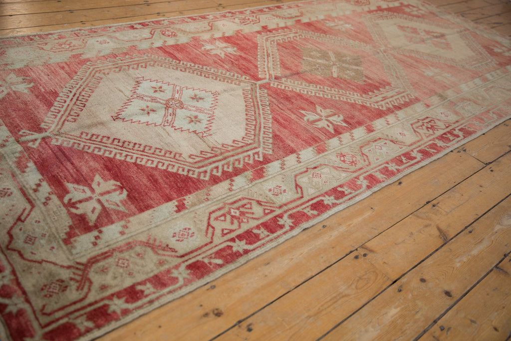 5x11 Vintage Distressed Oushak Rug Runner