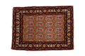 2x3 Vintage Farahan Sarouk Rug Mat