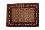 2x3 Vintage Farahan Sarouk Rug Mat