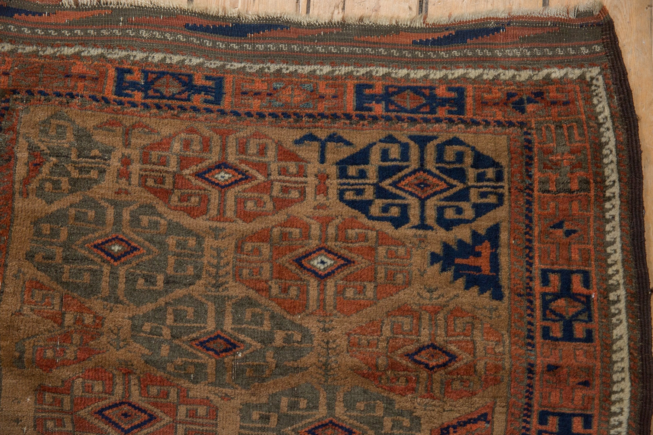 3x6 Antique Belouch Rug Runner