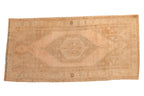 4x9 Vintage Distressed Oushak Rug Runner