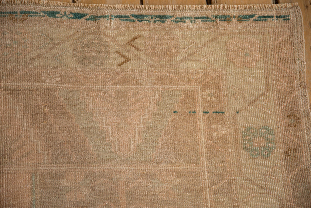 4x9 Vintage Distressed Oushak Rug Runner