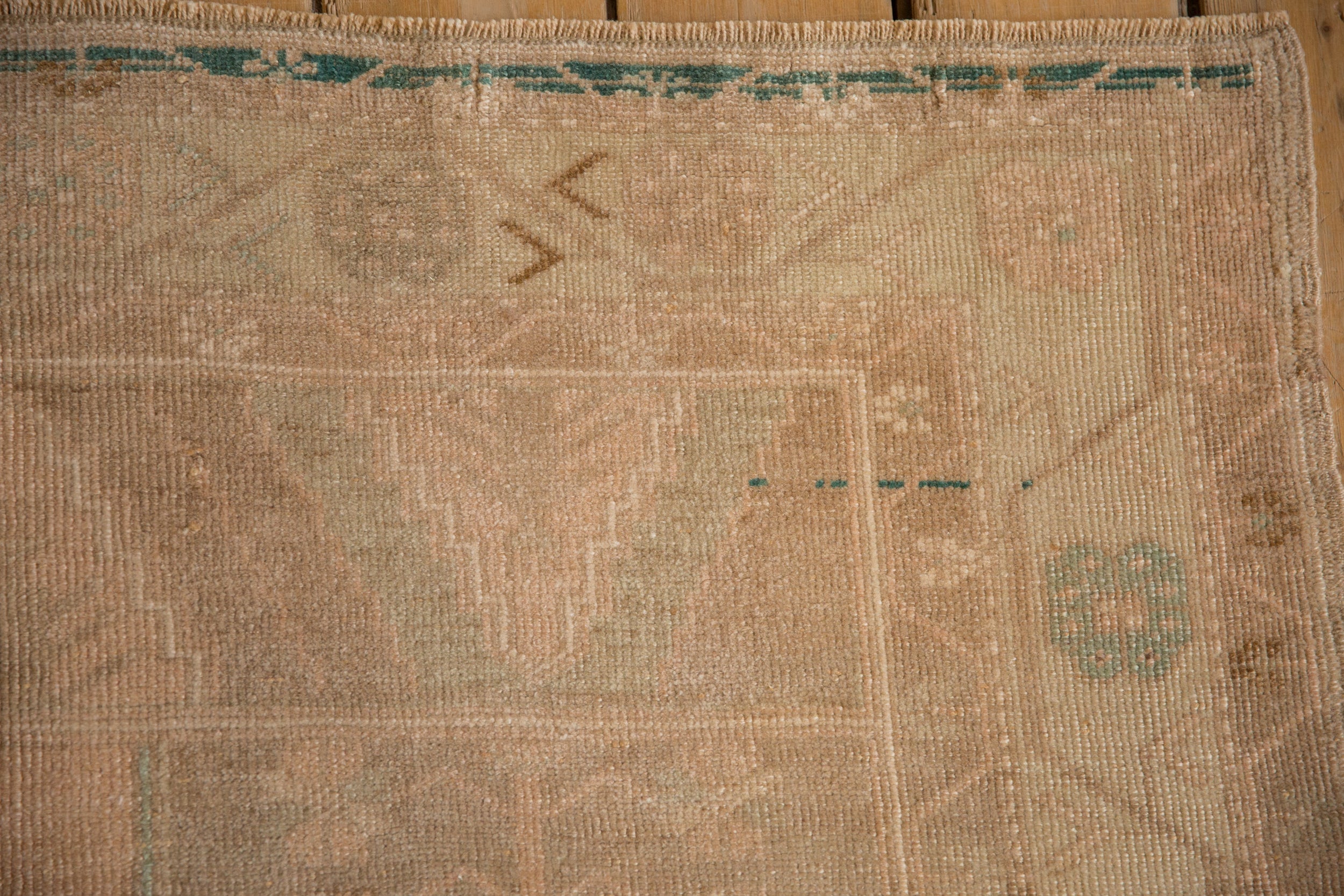 4x9 Vintage Distressed Oushak Rug Runner