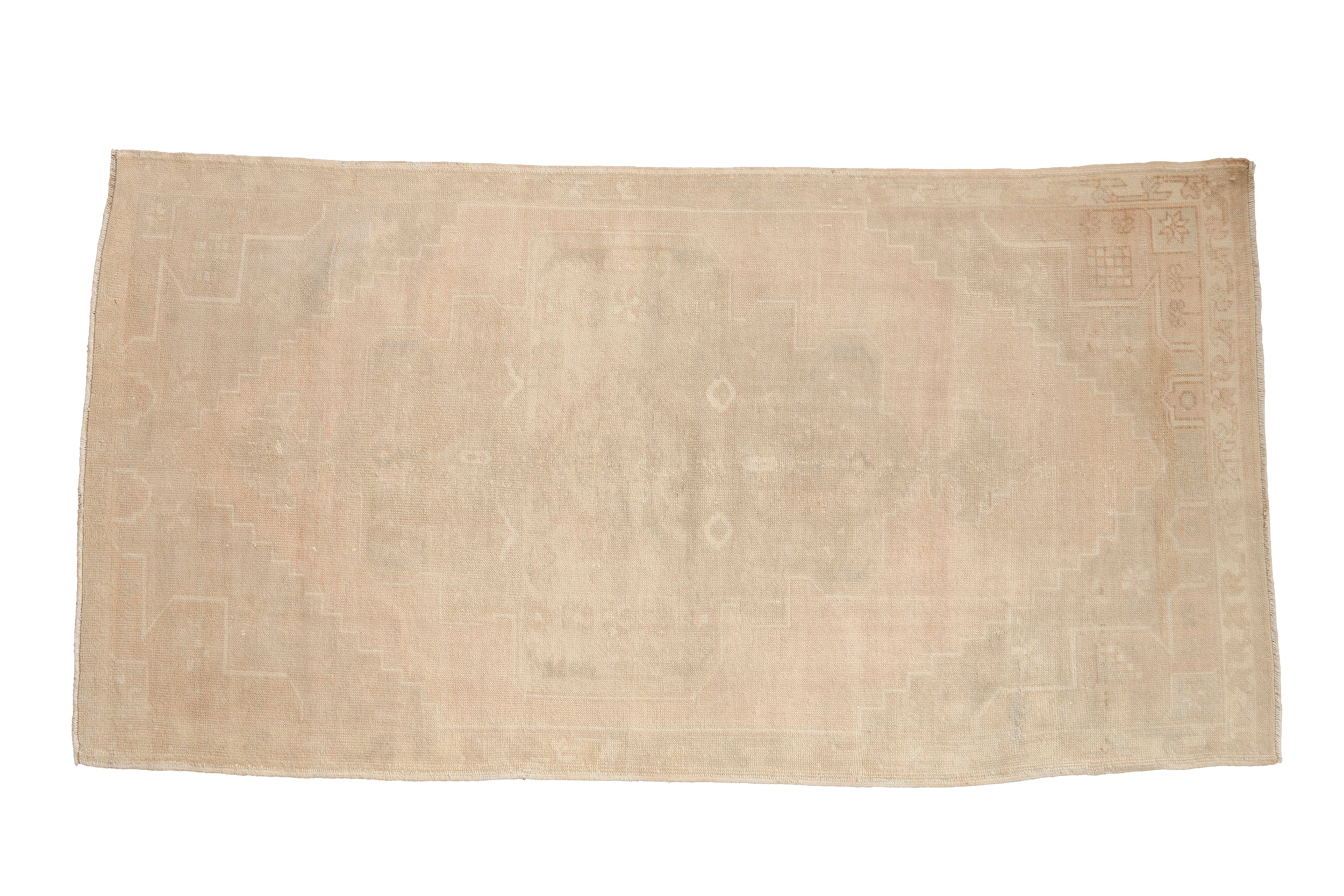 RESERVED 3.5x7 Vintage Distressed Oushak Rug Runner