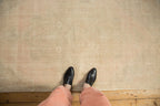 RESERVED 3.5x7 Vintage Distressed Oushak Rug Runner
