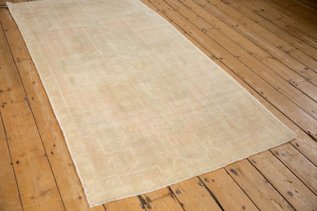 RESERVED 3.5x7 Vintage Distressed Oushak Rug Runner