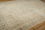 6.5x9.5 Vintage Distressed Oushak Carpet