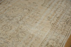 6.5x9.5 Vintage Distressed Oushak Carpet