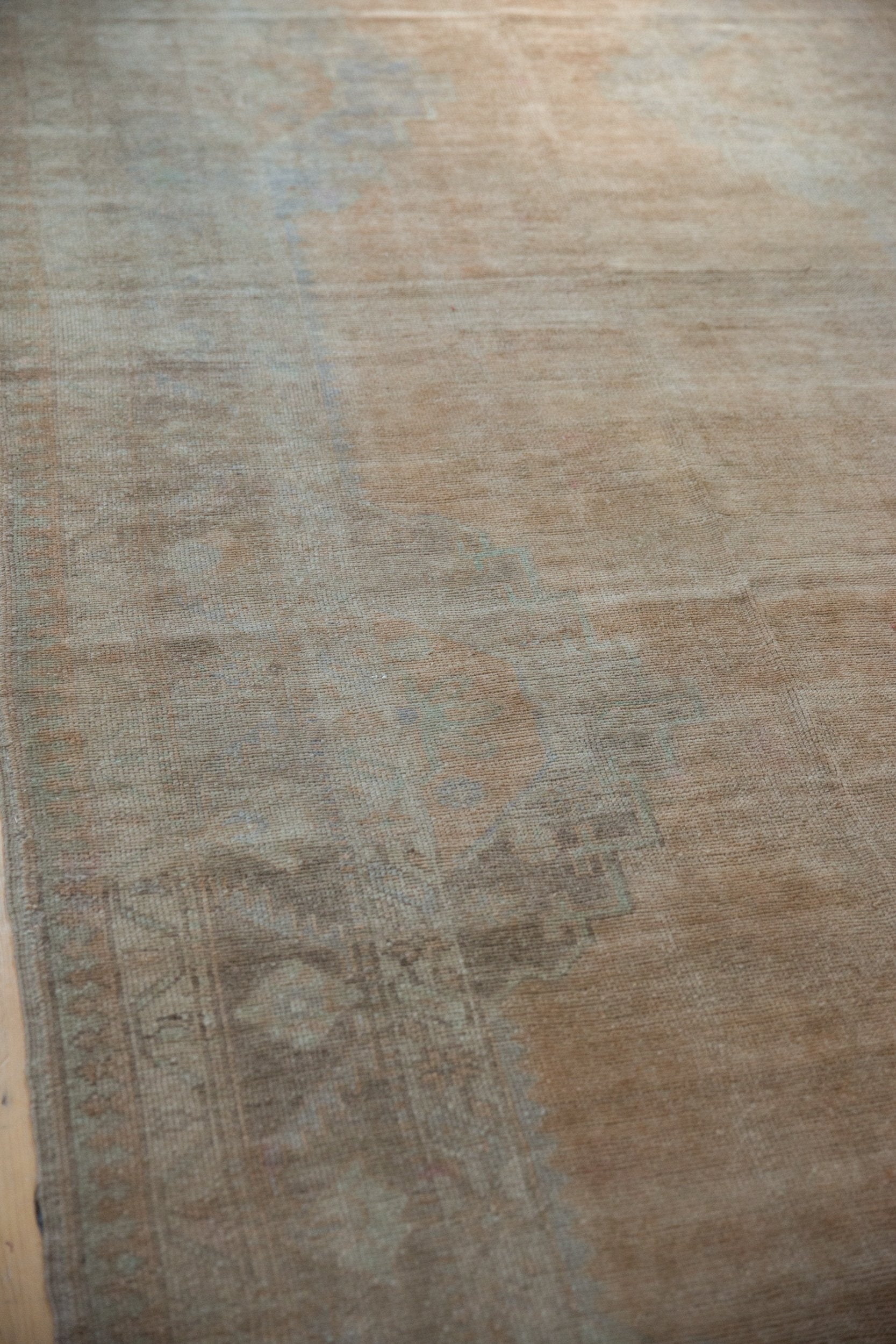 5x12.5 Vintage Distressed Oushak Rug Runner