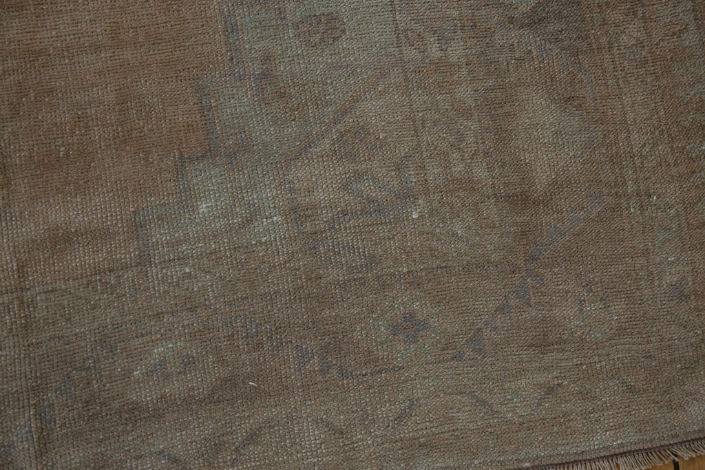 5x12.5 Vintage Distressed Oushak Rug Runner