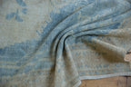 5x8 Vintage Distressed Oushak Carpet