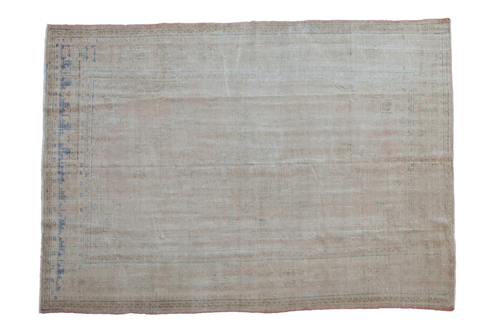 6x8.5 Vintage Distressed Oushak Carpet