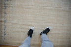 6x8.5 Vintage Distressed Oushak Carpet