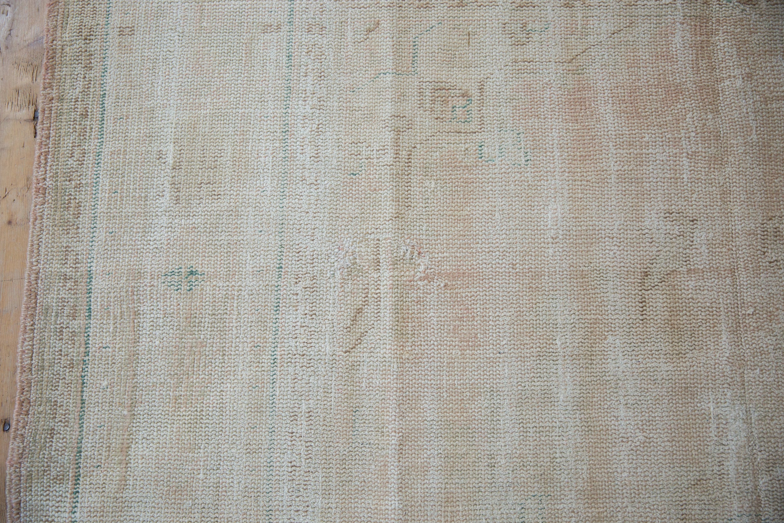 6x8.5 Vintage Distressed Oushak Carpet