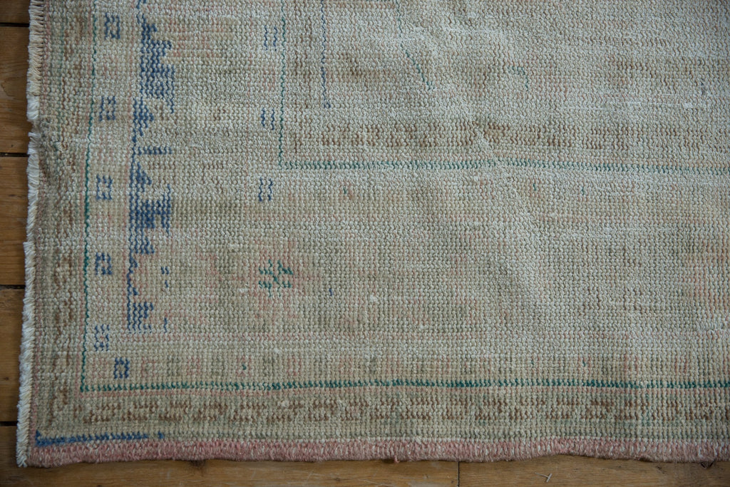 6x8.5 Vintage Distressed Oushak Carpet
