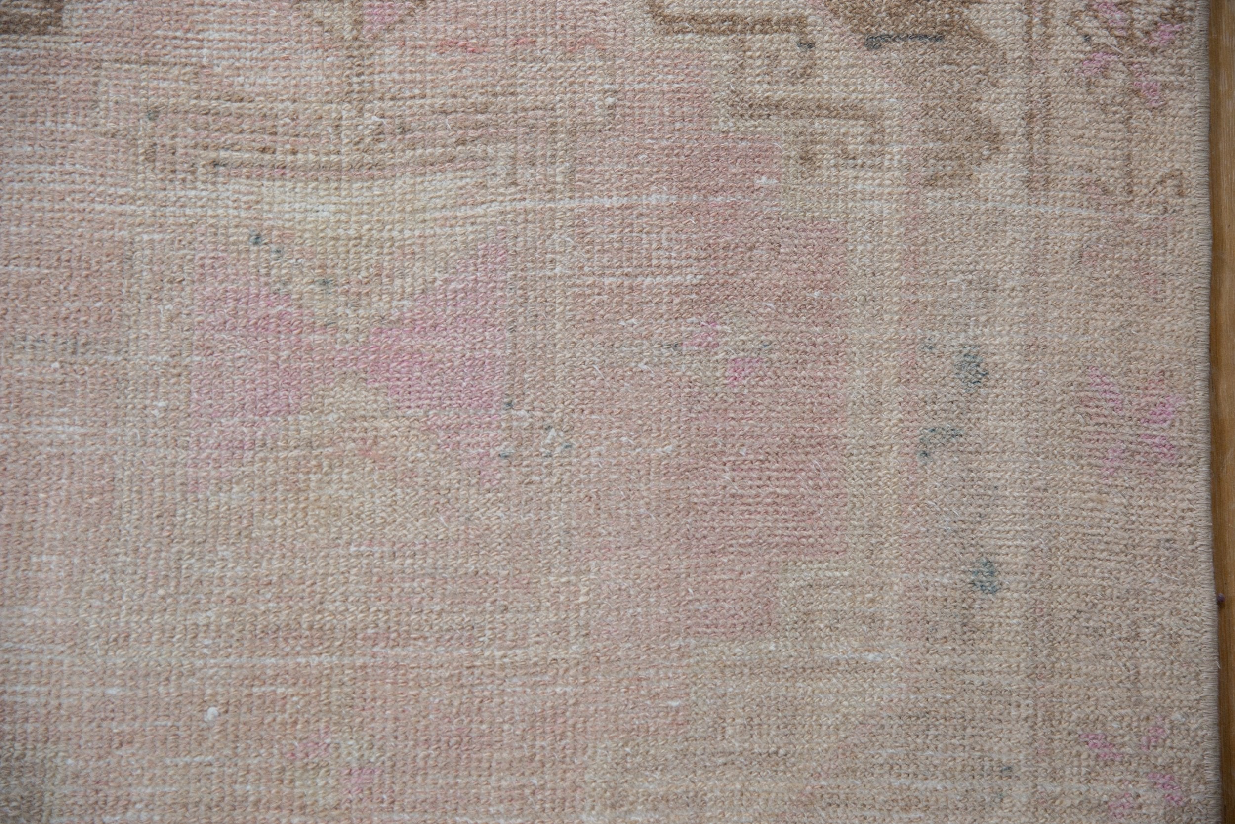 3.5x11.5 Vintage Distressed Oushak Rug Runner