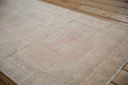 3.5x11.5 Vintage Distressed Oushak Rug Runner