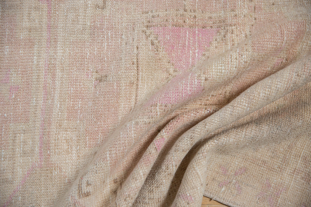 3.5x11.5 Vintage Distressed Oushak Rug Runner