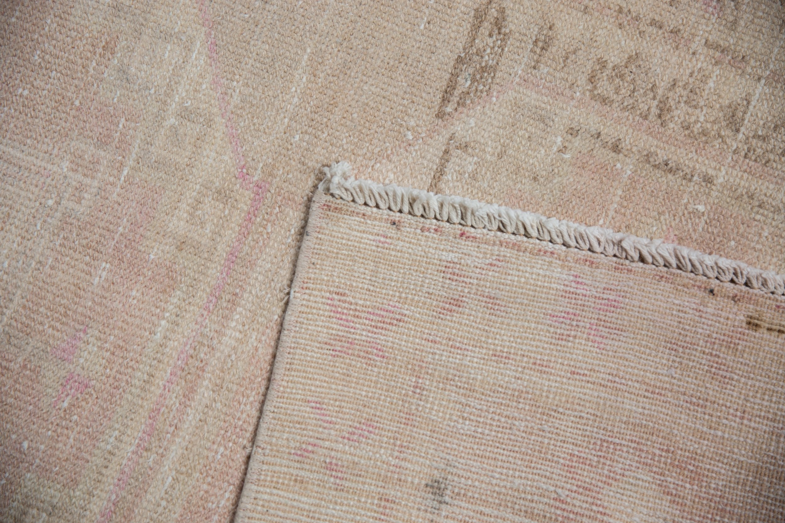 3.5x11.5 Vintage Distressed Oushak Rug Runner