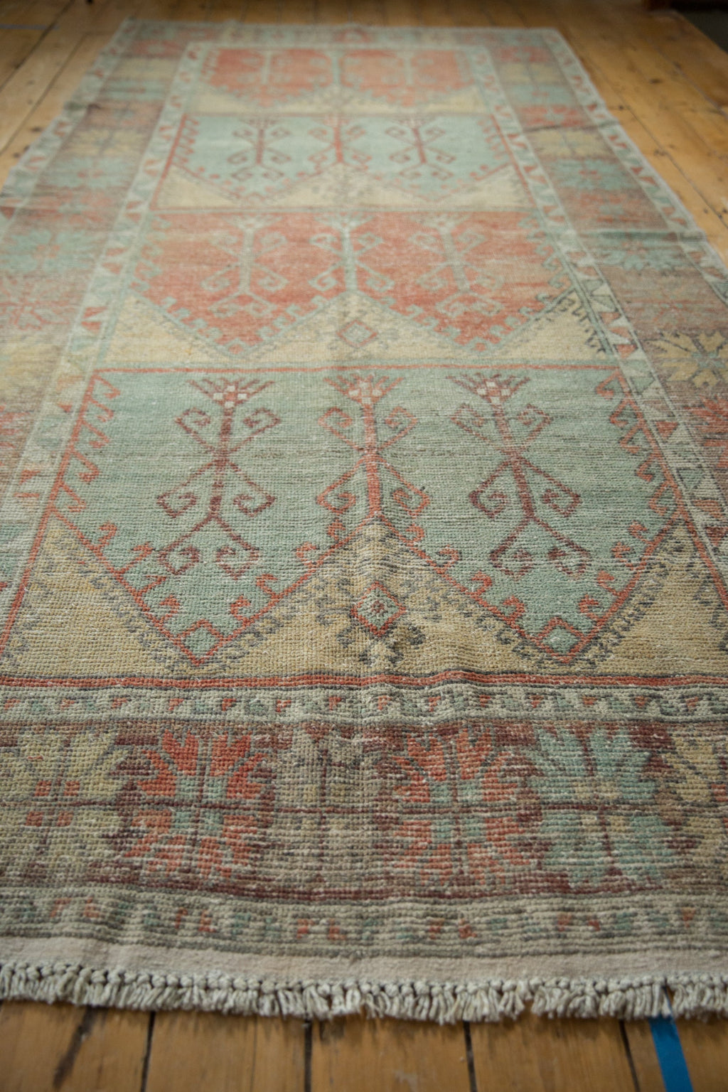 5.5x12 Vintage Distressed Oushak Rug Runner