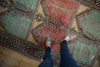 5x12.5 Vintage Distressed Oushak Rug Runner
