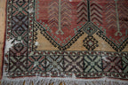 5x12.5 Vintage Distressed Oushak Rug Runner