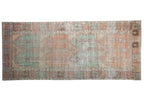 5x11.5 Vintage Distressed Oushak Rug Runner