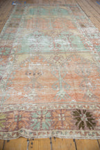 5x11.5 Vintage Distressed Oushak Rug Runner