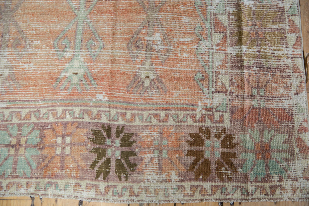 5x11.5 Vintage Distressed Oushak Rug Runner