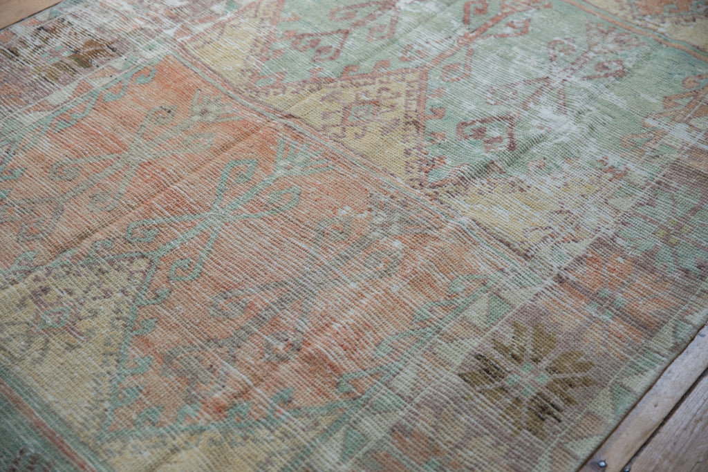 5x11.5 Vintage Distressed Oushak Rug Runner