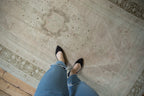 5x9 Vintage Distressed Oushak Carpet
