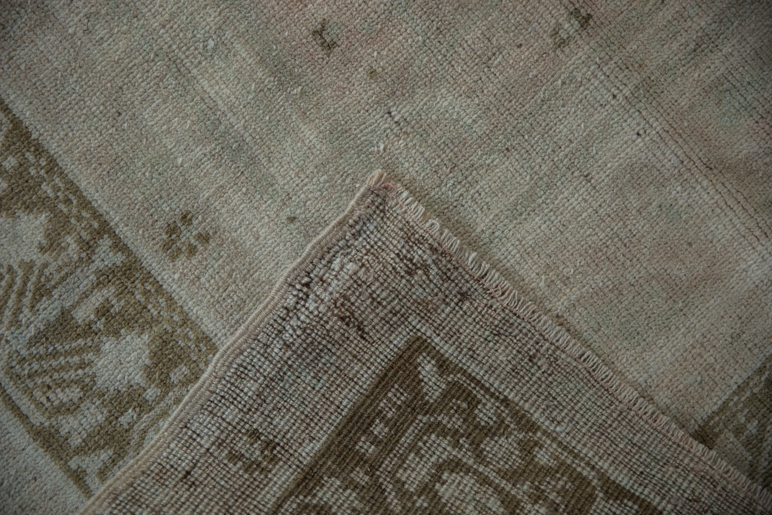 5x9 Vintage Distressed Oushak Carpet