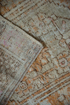2.5x4 Vintage Distressed Oushak Rug