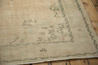 5.5x8 Vintage Distressed Oushak Carpet