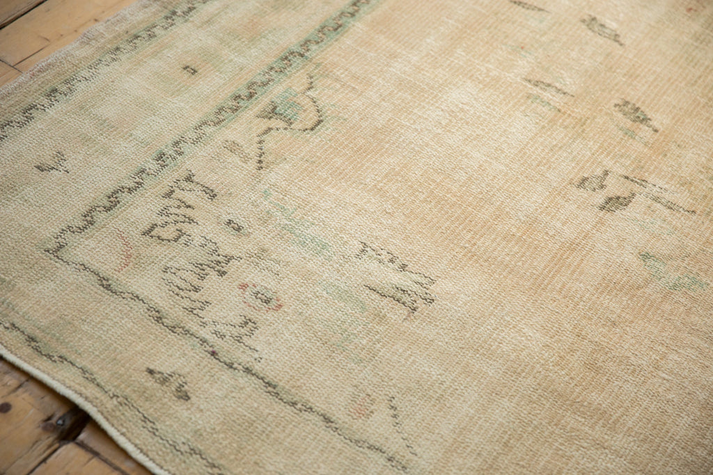 5.5x8 Vintage Distressed Oushak Carpet