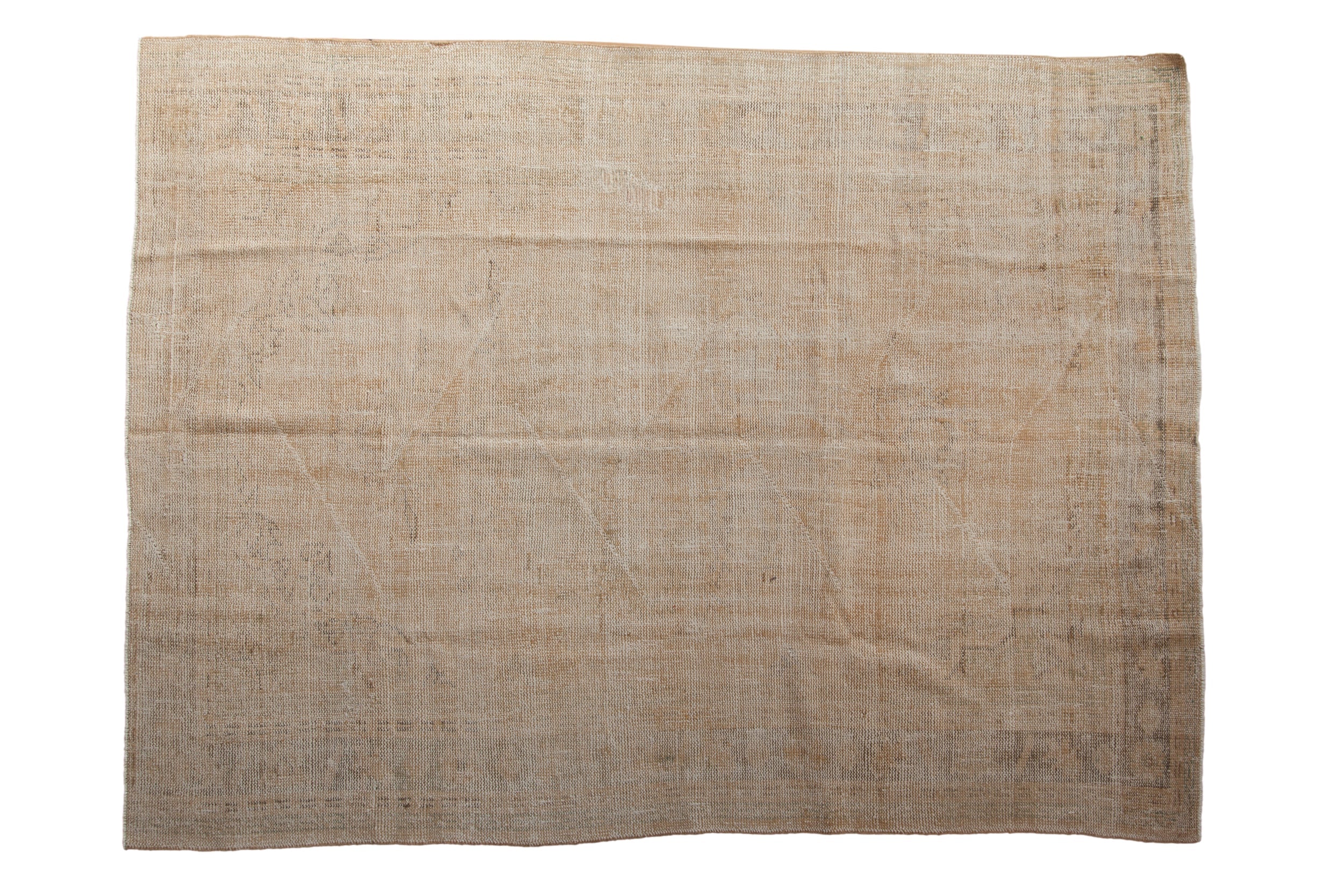 6.5x8.5 Vintage Distressed Oushak Carpet