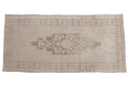 4.5x9.5 Vintage Distressed Oushak Rug Runner
