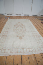 4.5x9.5 Vintage Distressed Oushak Rug Runner