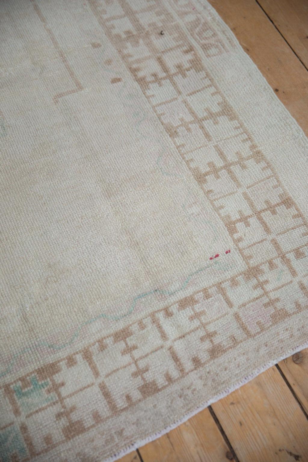 4.5x9.5 Vintage Distressed Oushak Rug Runner