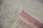 4.5x9.5 Vintage Distressed Oushak Rug Runner